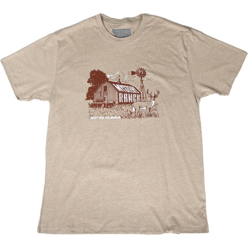 Mystery Barn T-Shirt - Oatmeal Heather